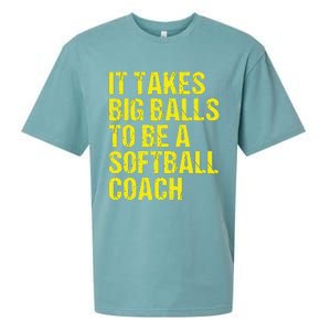 Funny Softball Coach Gift Softball Coach Tee Sueded Cloud Jersey T-Shirt