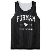 Furman South Carolina SC Vintage Athletic Sports Design Mesh Reversible Basketball Jersey Tank