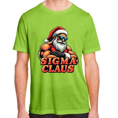 Funny Sigma Claus 2024 Christmas Santa Rizz Gift Adult ChromaSoft Performance T-Shirt