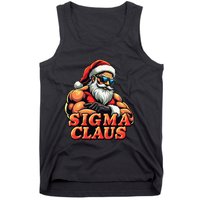 Funny Sigma Claus 2024 Christmas Santa Rizz Gift Tank Top