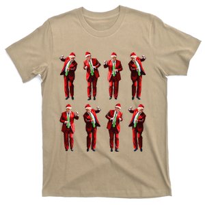 Funny Santa Claus Trump Dance Christmas Xmas Pajamas Holiday T-Shirt