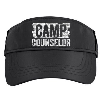 Funny Summer Camp Counselor Staff Director Teacher Adult Drive Performance Visor