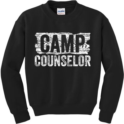 Funny Summer Camp Counselor Staff Director Teacher Kids Sweatshirt