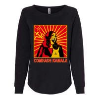 Fun Socialist Comrade Kamala Commie La Harris 2024 Kammunism Womens California Wash Sweatshirt