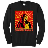 Fun Socialist Comrade Kamala Commie La Harris 2024 Kammunism Tall Sweatshirt