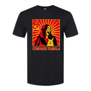 Fun Socialist Comrade Kamala Commie La Harris 2024 Kammunism Softstyle CVC T-Shirt