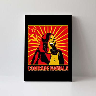 Fun Socialist Comrade Kamala Commie La Harris 2024 Kammunism Canvas