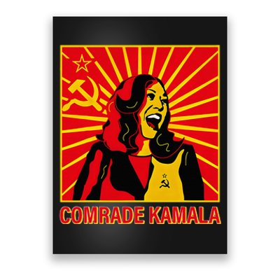 Fun Socialist Comrade Kamala Commie La Harris 2024 Kammunism Poster