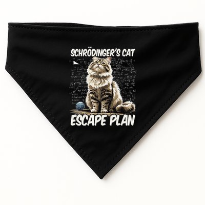 Funny SchröDingerS Cat Science .Png USA-Made Doggie Bandana