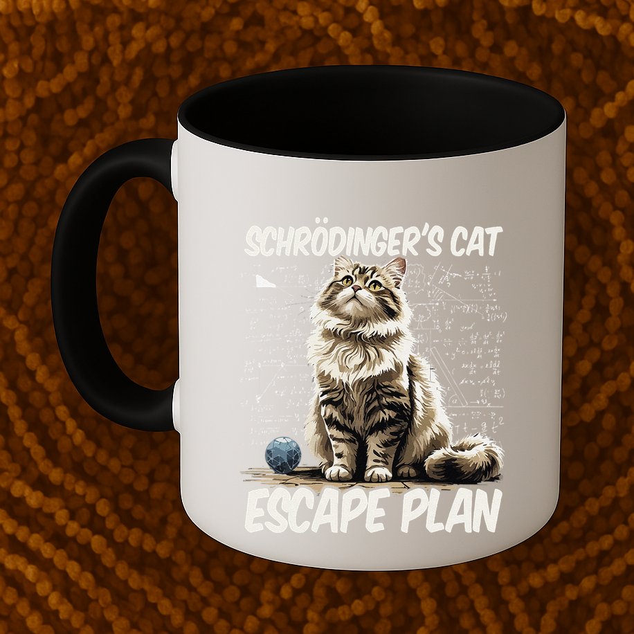 Funny SchröDingerS Cat Science .Png Mug