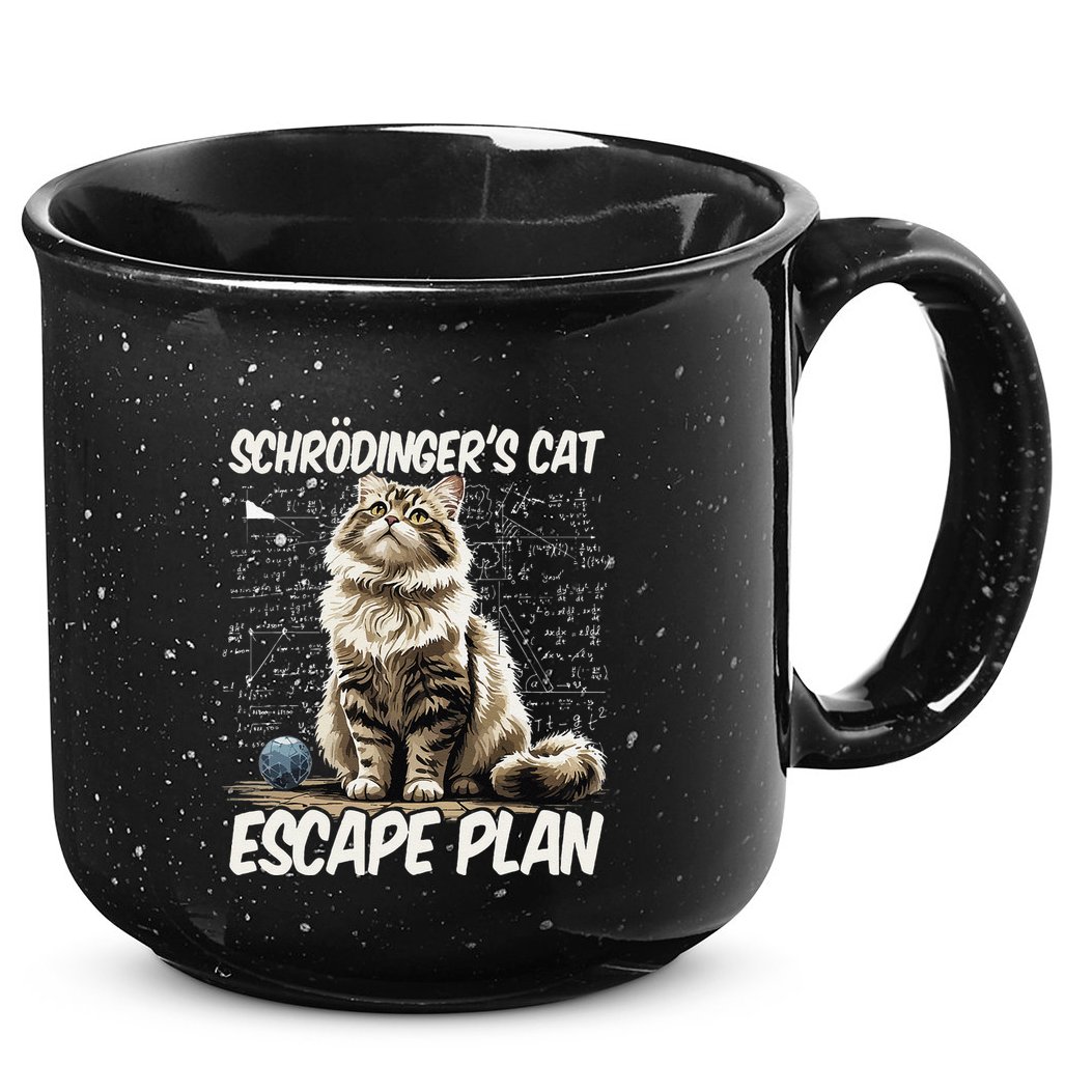 Funny SchröDingerS Cat Science .Png 15oz Campfire Ceramic Mug