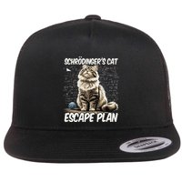 Funny SchröDingerS Cat Science .Png Flatbill Hat