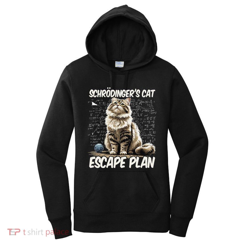 Funny SchröDingerS Cat Science .Png Women's Pullover Hoodie
