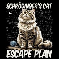 Funny SchröDingerS Cat Science .Png Premium T-Shirt