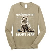 Funny SchröDingerS Cat Science .Png Long Sleeve Shirt