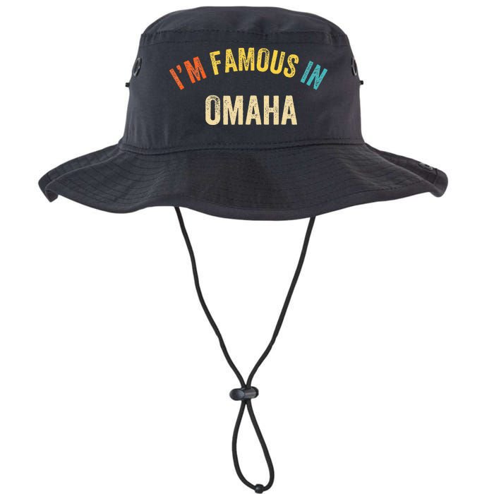 Funny Saying City Pride IM Famous In Omaha Legacy Cool Fit Booney Bucket Hat