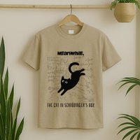 Funny SchröDingerS Cat Quantum Physics Scientists Nerd T-Shirt