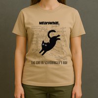 Funny SchröDingerS Cat Quantum Physics Scientists Nerd T-Shirt
