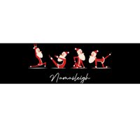 Funny Santa Claus Yoga Pose Namasleigh Namaste Christmas Bumper Sticker