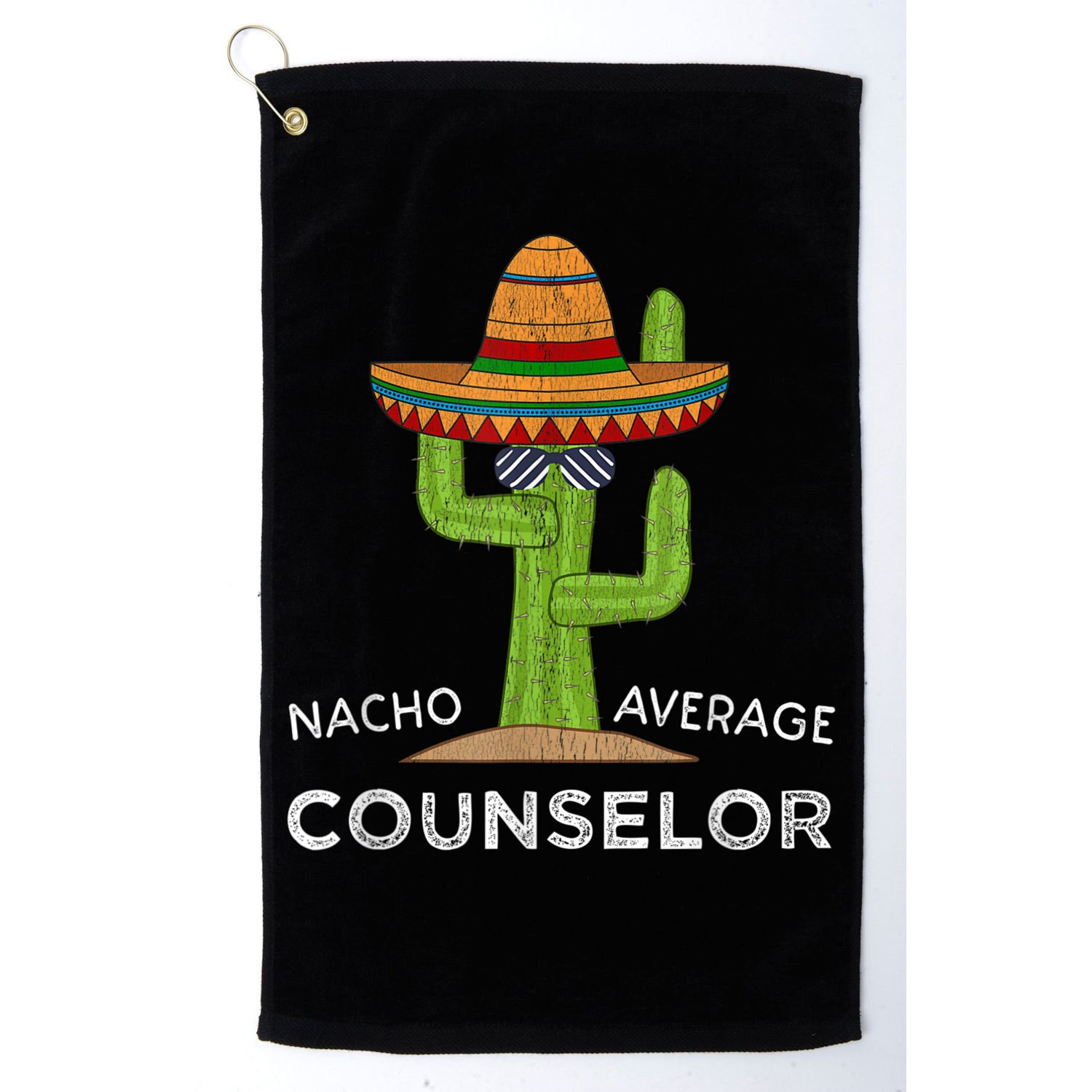 Fun School Counselor Humor Gifts Golf Towel