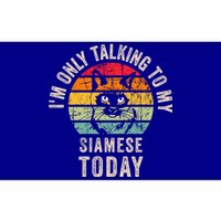 Funny Siamese Cat Owner Design Siamese Cat Personality Gift Bumper Sticker