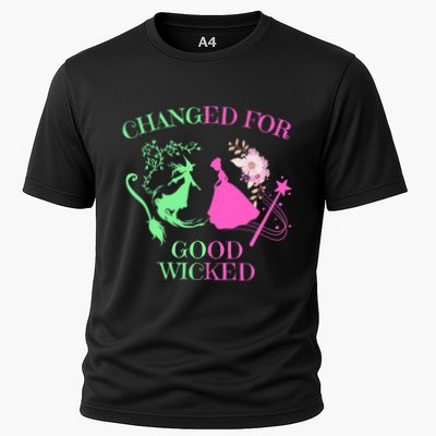 Funny Spooky Changed For Good Cooling Performance Crew T-Shirt