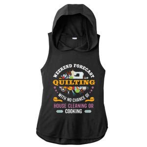 Funny Sewing Cool Gift If You See Me With A Seam Ripper Cool Gift Cool Gift Ladies PosiCharge Tri-Blend Wicking Draft Hoodie Tank