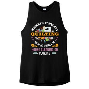 Funny Sewing Cool Gift If You See Me With A Seam Ripper Cool Gift Cool Gift Ladies PosiCharge Tri-Blend Wicking Tank