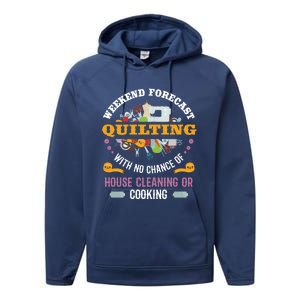 Funny Sewing Cool Gift If You See Me With A Seam Ripper Cool Gift Cool Gift Performance Fleece Hoodie