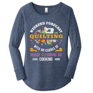 Funny Sewing Cool Gift If You See Me With A Seam Ripper Cool Gift Cool Gift Women's Perfect Tri Tunic Long Sleeve Shirt