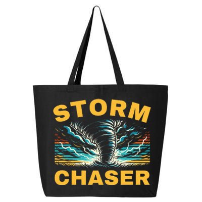 Future Storm Chaser Storm Chasing Tornado Meteorology 25L Jumbo Tote