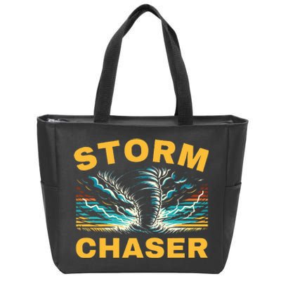 Future Storm Chaser Storm Chasing Tornado Meteorology Zip Tote Bag