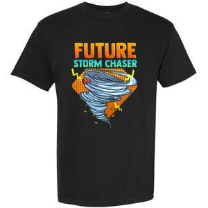 Future Storm Chaser Tornado Hurricane & Thunderstorms Garment-Dyed Heavyweight T-Shirt