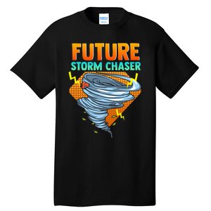 Future Storm Chaser Tornado Hurricane & Thunderstorms Tall T-Shirt