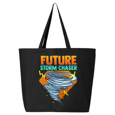 Future Storm Chaser Tornado Hurricane & Thunderstorms 25L Jumbo Tote