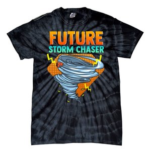 Future Storm Chaser Tornado Hurricane & Thunderstorms Tie-Dye T-Shirt