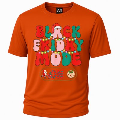 Friday Shopping Crew Mode On Christmas Black Shopping Family  Cooling Performance Crew T-Shirt