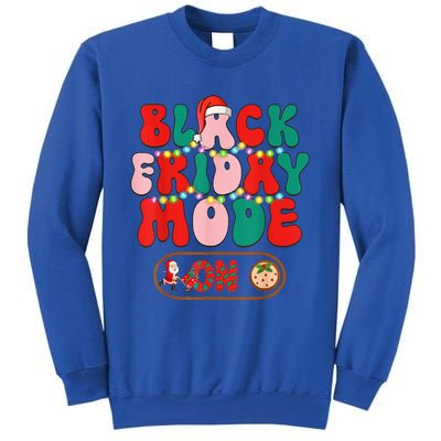 Friday Shopping Crew Mode On Christmas Black Shopping Family  Sweatshirt