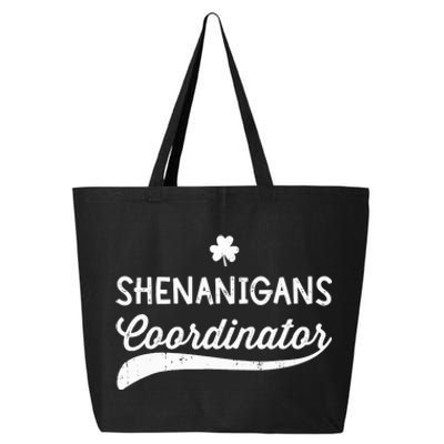 Funny Shenanigans Coordinator For St Patricks Day Outfit 25L Jumbo Tote