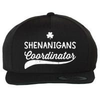Funny Shenanigans Coordinator For St Patricks Day Outfit Wool Snapback Cap