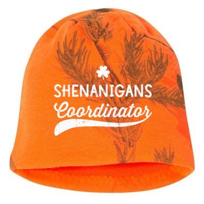 Funny Shenanigans Coordinator For St Patricks Day Outfit Kati - Camo Knit Beanie