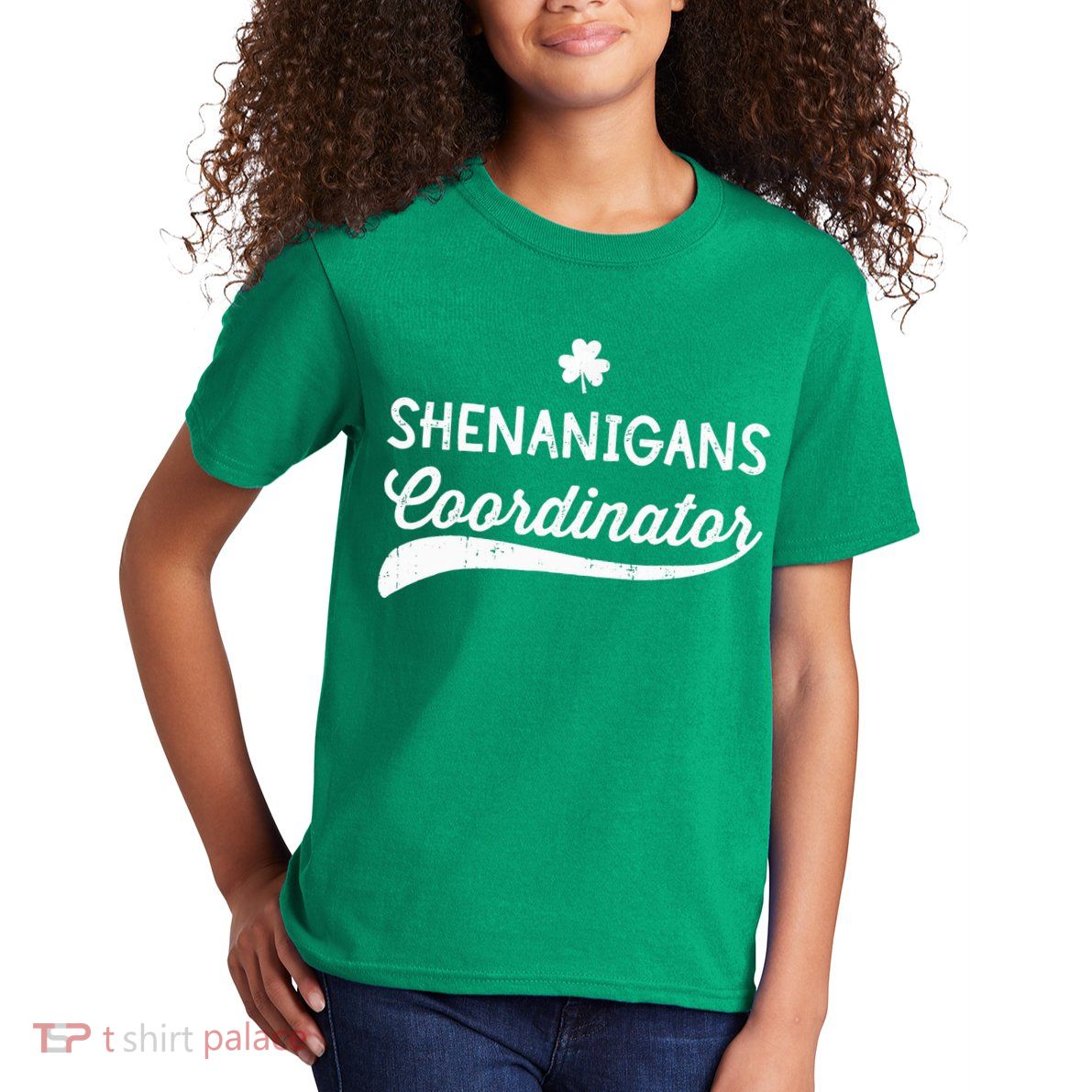 Funny Shenanigans Coordinator For St Patricks Day Outfit Kids T-Shirt