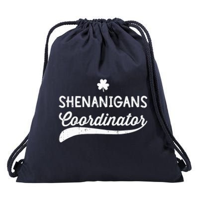 Funny Shenanigans Coordinator For St Patricks Day Outfit Drawstring Bag