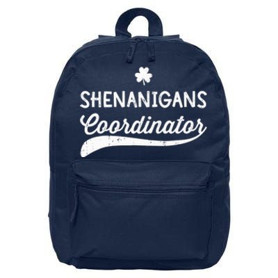 Funny Shenanigans Coordinator For St Patricks Day Outfit 16 in Basic Backpack