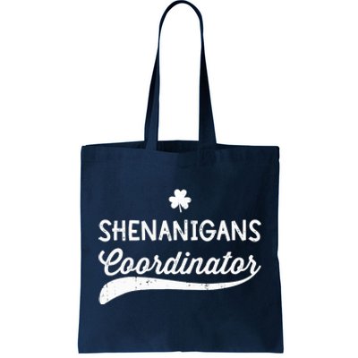 Funny Shenanigans Coordinator For St Patricks Day Outfit Tote Bag