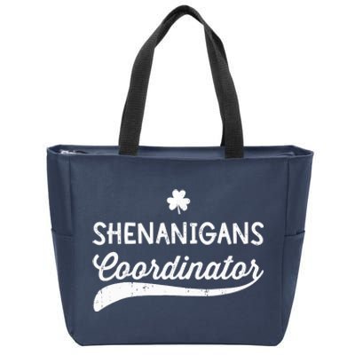 Funny Shenanigans Coordinator For St Patricks Day Outfit Zip Tote Bag