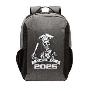 Funny Skeleton Class Of 2025 Senior Graduation 2025 Vector Backpack