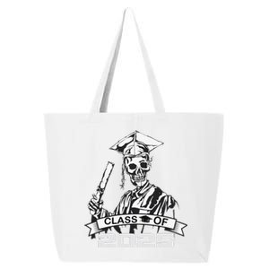 Funny Skeleton Class Of 2025 Senior Graduation 2025 25L Jumbo Tote