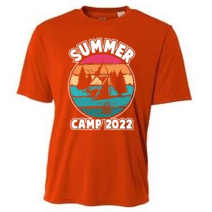 Funny Summer Camp Hello Summer Vacation Summer Camping Meaningful Gift Cooling Performance Crew T-Shirt