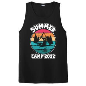 Funny Summer Camp Hello Summer Vacation Summer Camping Meaningful Gift PosiCharge Competitor Tank